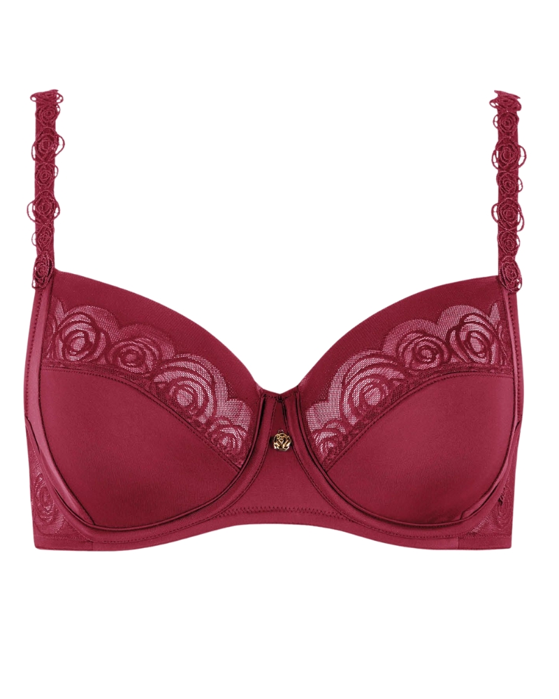Dámská podprsenka Lisca RUBY 20421 vínová
