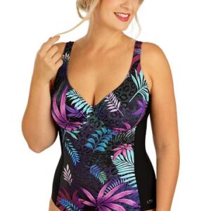 Dámské jednodílné plavky s kosticemi Litex 6D009