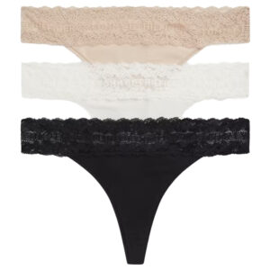 Dámská bavlněná tanga Tommy Hilfiger UW06337