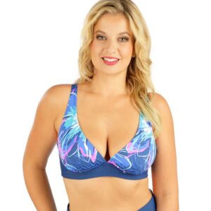 Dámská plavková podprsenka s kosticemi Litex 6E043