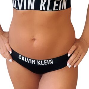 Dámské plavky Calvin Klein Q61221 BIKINI černé