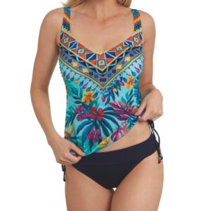 Dámské vzorované tankini plavky DOCOR 610-2994