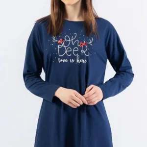 Dámská noční košile Vienetta Secret Oh deer