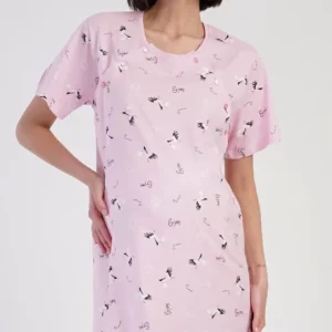 Dámská noční košile mateřská Vienetta Secret Čáp