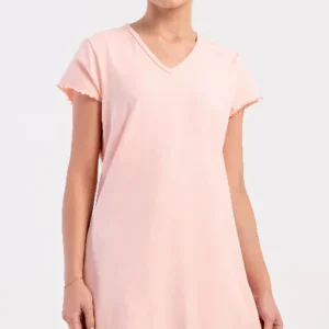Dámská noční košile s krátkým rukávem Vienetta Secret Sandra