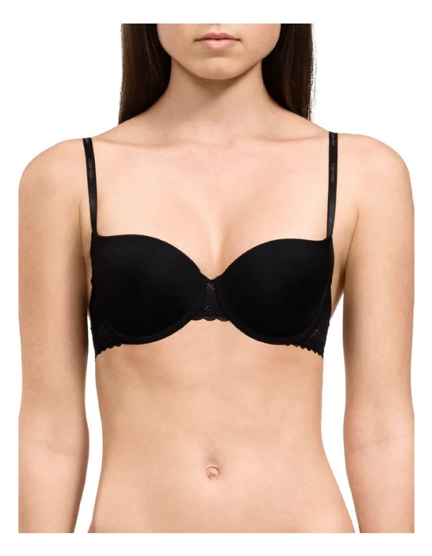 Dámská podprsenka Calvin Klein QF5146 vínová