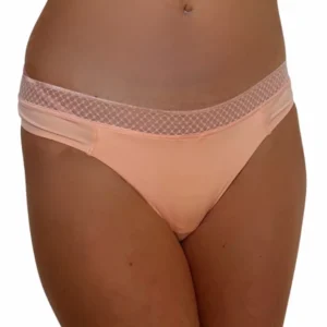 Dámská tanga Calvin Klein QF6307 lososová