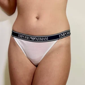 Dámská tanga Emporio Armani 164522 2R227 bavlna