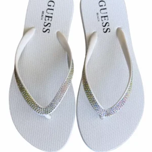 Dámské žabky GUESS E5GZ05 bílé