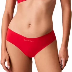 Dámská tanga Calvin Klein LV00QF8809 červená